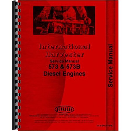 Service Manual Fits International Harvester 65B Wheel Loader Engine